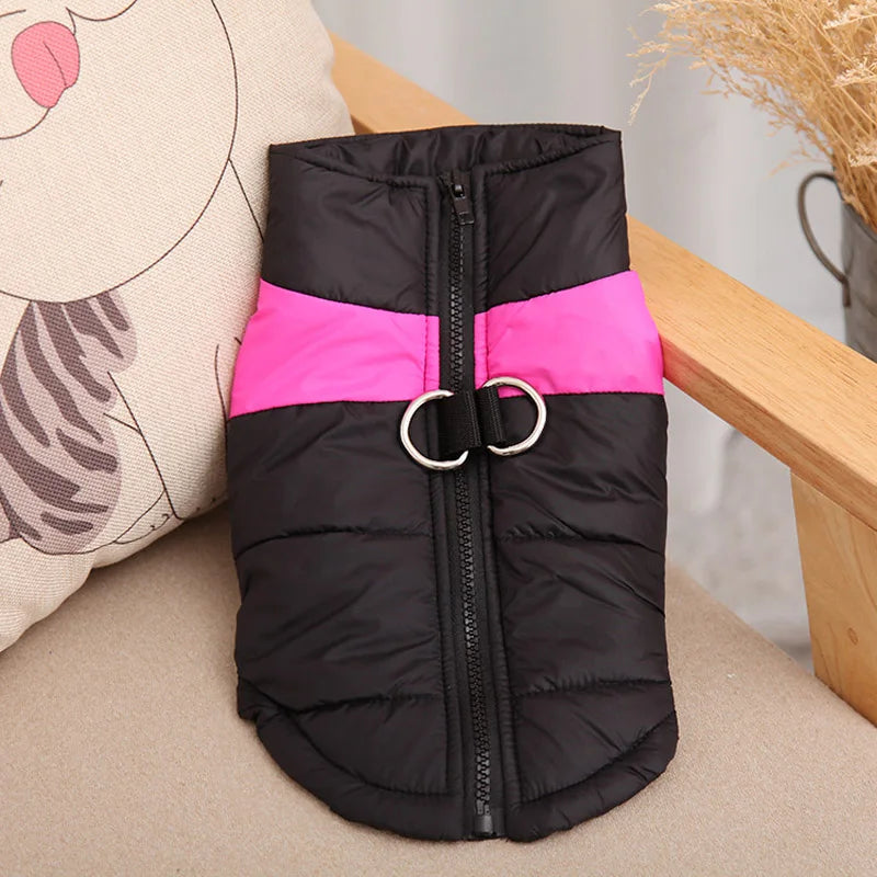 Winter Pet Dog Clothes Warm Big Dog Coat Puppy Clothing Waterproof Pet Vest Jacket For Small Medium Large Dogs Golden Retriever