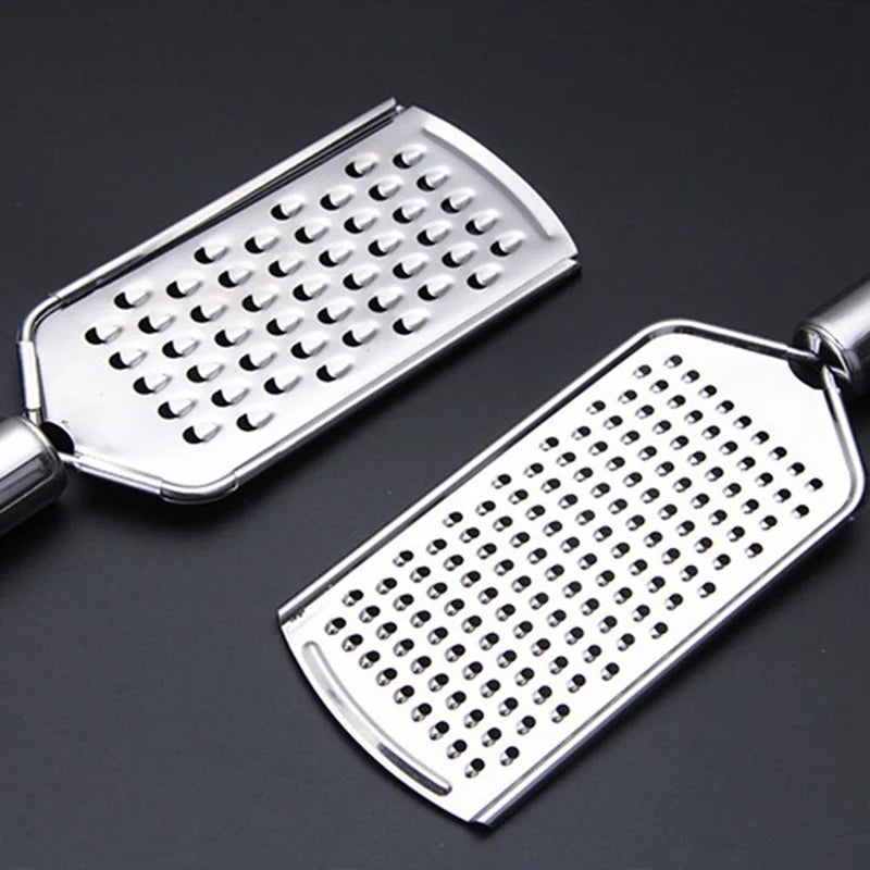 Stainless Steel Handheld Cheese Grater Multi-PurposeKitchen Food Graters for Chocolate Butter Fruit Vegetable Kitchen Items