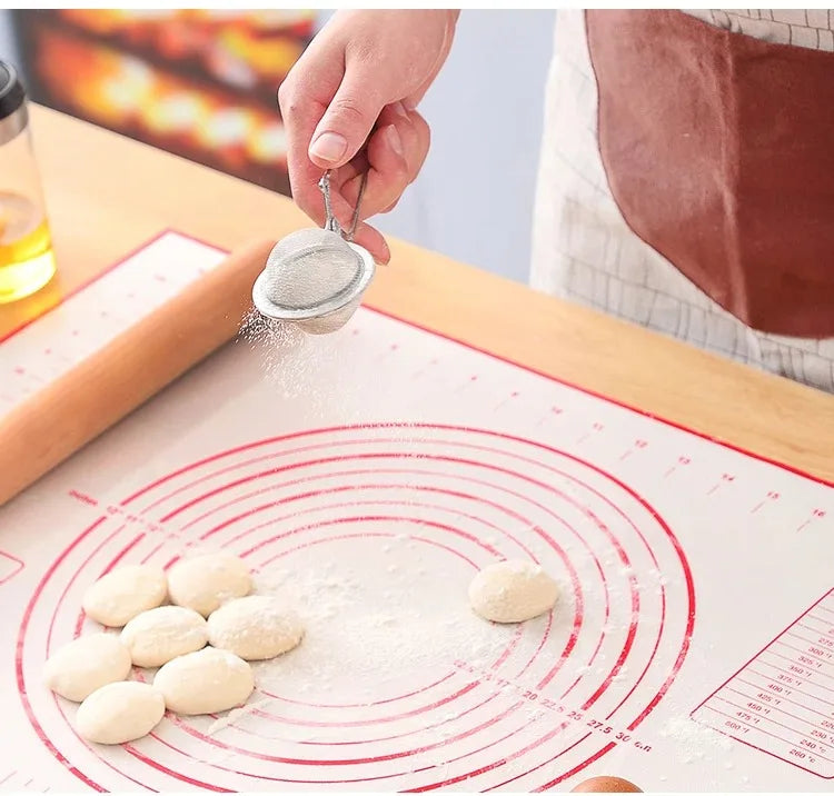 Silicone Baking Mat Kneading Pad Dough Mat Pizza Cake Dough Maker Kitchen Cooking Grill Non-Stick Gadgets Bakeware Pastry Mat