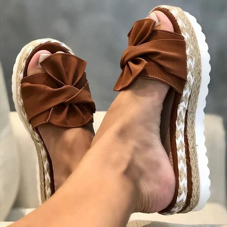 Sandals Women Heels Sandals with Wedges Shoes for Women Platform Sandals Summer Slippers Sandalias Mujer Elegant Summer Shoes