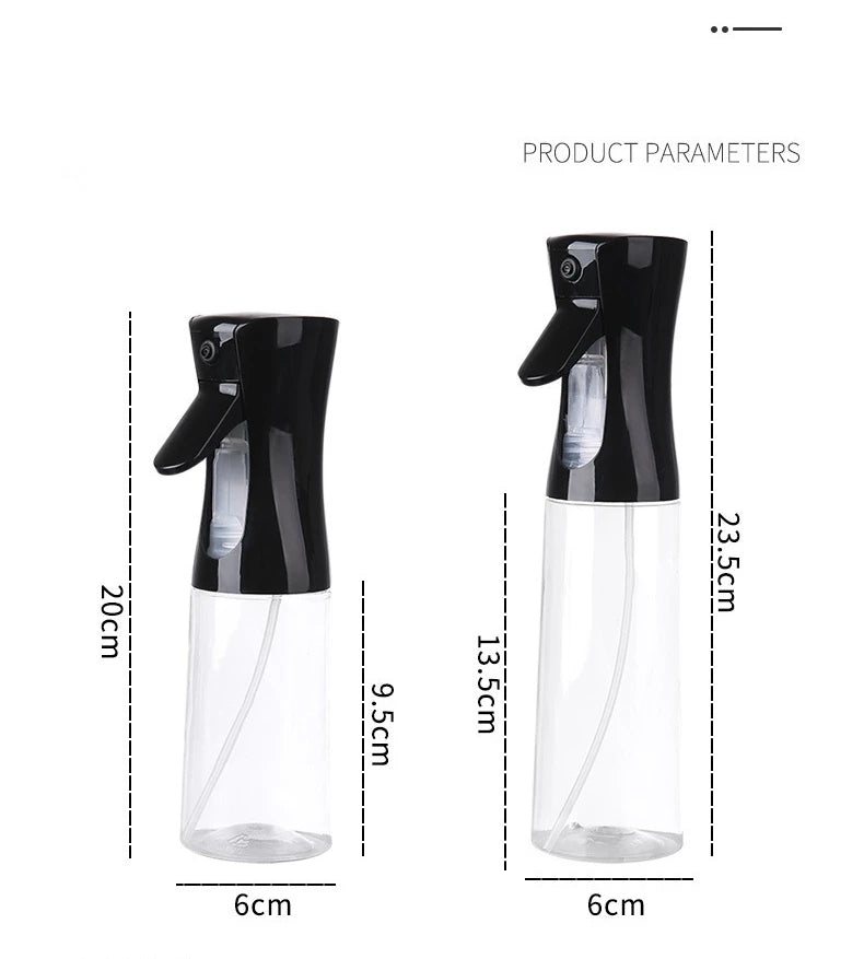 200/300/500ML Black /White Transparent Kitchen Oil Bottle Cooking Oil Spray OliveOil Bottle Fitness Barbecue Spray Oil Dispenser