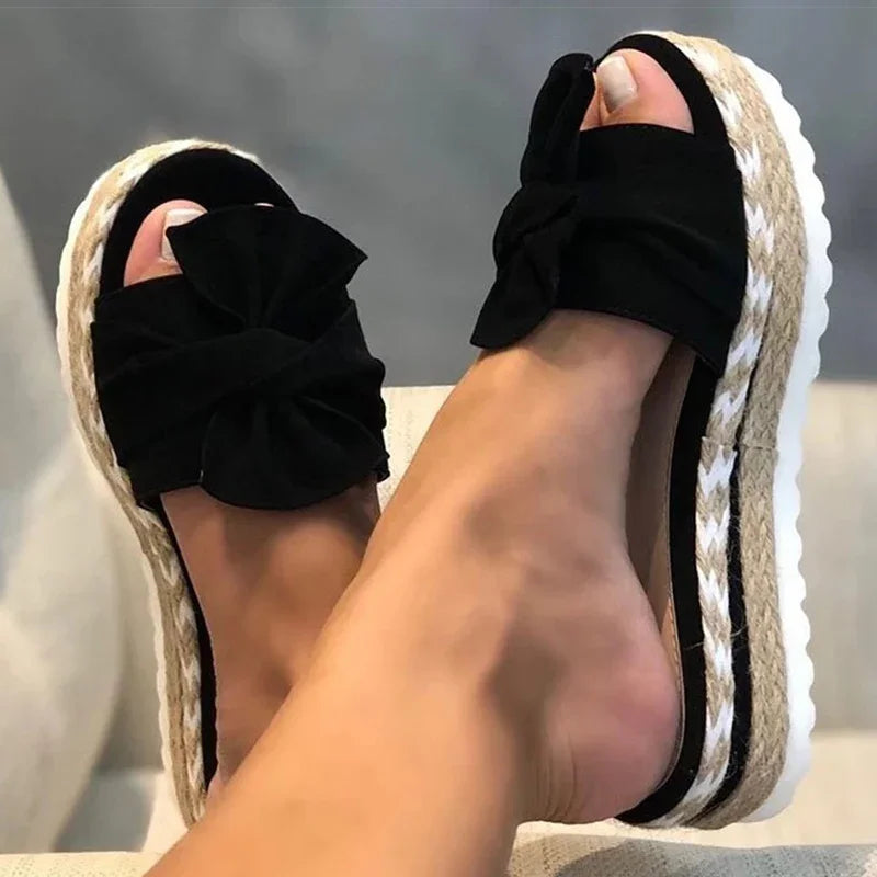 Sandals Women Heels Sandals with Wedges Shoes for Women Platform Sandals Summer Slippers Sandalias Mujer Elegant Summer Shoes