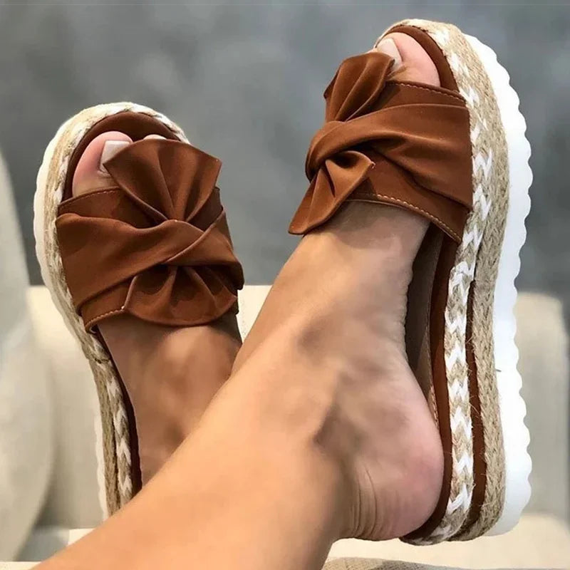 Sandals Women Heels Sandals with Wedges Shoes for Women Platform Sandals Summer Slippers Sandalias Mujer Elegant Summer Shoes