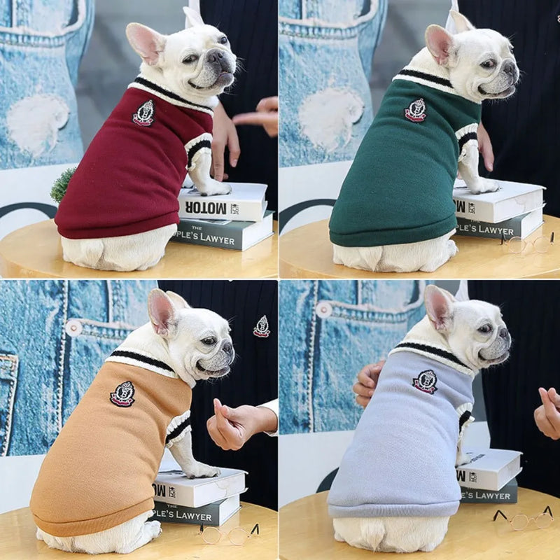 Autumn Winter Pet Cat Dog Sweater Warm Coat For Small Medium Large Dogs Kitten Pullover Puppy Vest Warm Pet Clothes Cat Costume