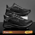 Marathon Carbon Plate Air Cushion Men Sports Running Shoes Breathable Lightweight Women's Comfortable Athletic Nonskid Sneakers