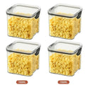 460-1800ml Sets Kitchen Stackable Sealed Jar Plastic Food Storage Box Multigrain Tank Bottle Dried Fruit Tea Storage Containers